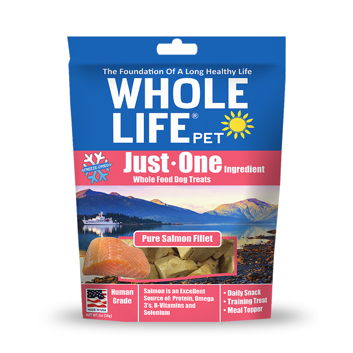 Whole Life Pet Just One Ingredient Pure Salmon Fillet Dog Treats
